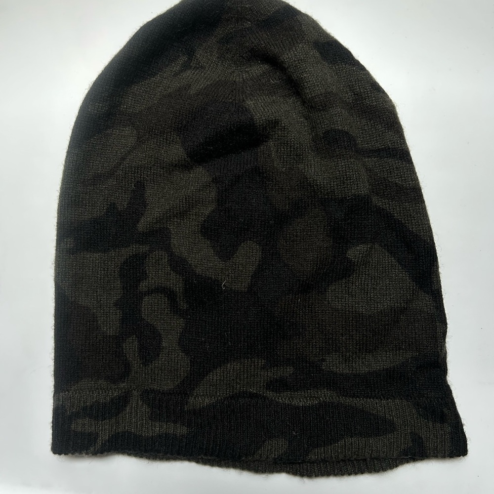 Camo Cashmere Beanie